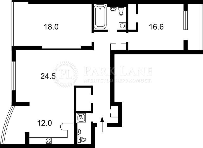 Аренда квартир: ул. Василия Касияна 2/1, Киев долгосрочно /F158950620-158950620-фото№1