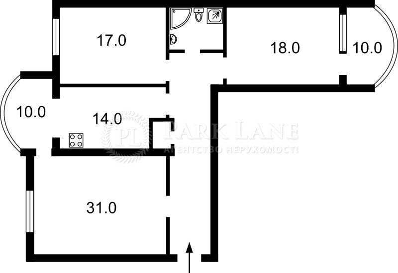 Аренда квартир: наб.  Оболонская  3, Киев долгосрочно /F187548383-187548383-фото№7