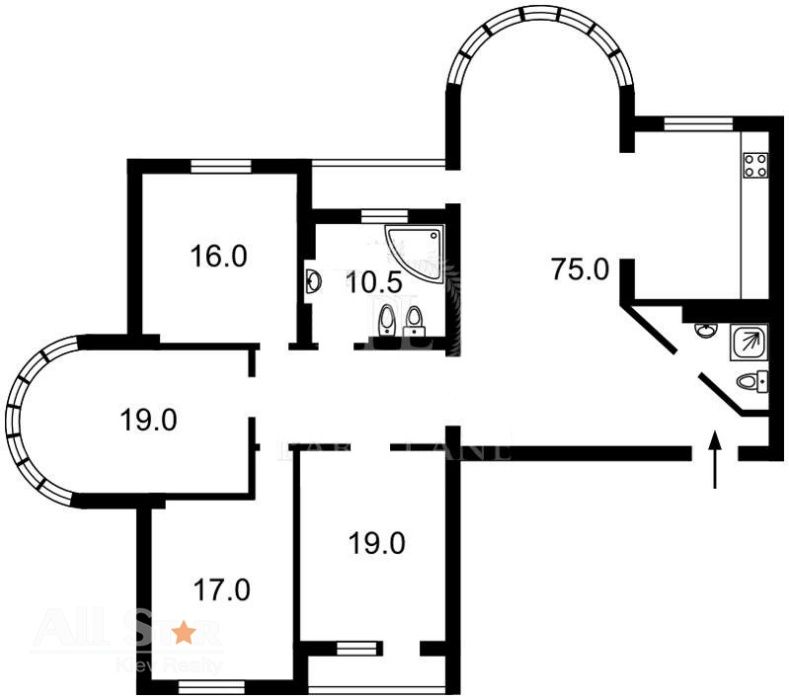 Аренда квартир: ул.  Дмитриевская  69, Киев долгосрочно /F57921969-57921969-фото№1