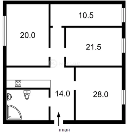 Аренда квартир: ул. Юрия Кондратюка 5, Киев долгосрочно /F589190792-589190792-фото№2