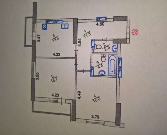 Аренда квартир: пр-т Академика Глушкова 9д, Киев долгосрочно /F394766132-394766132-фото№11