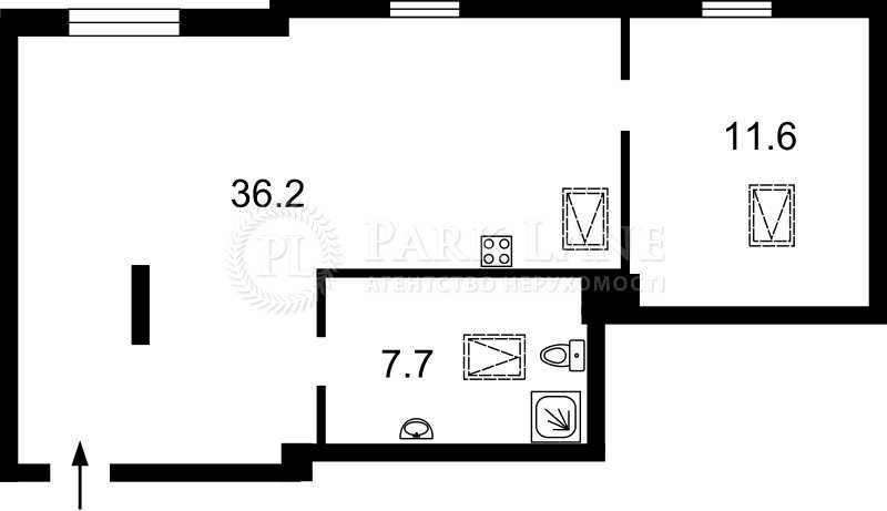 Аренда квартир: ул. Ивана Мазепы 3, Киев долгосрочно /F137549160-137549160-фото№21