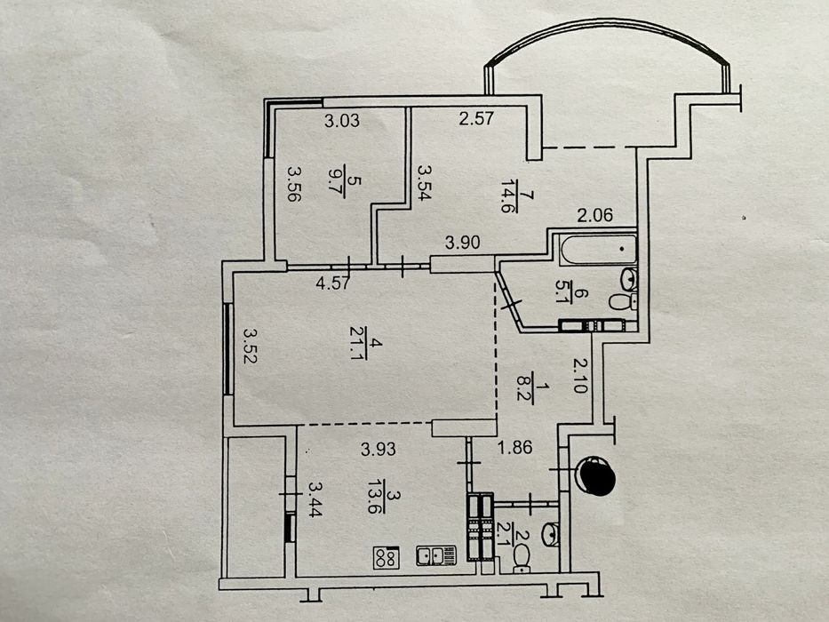 Аренда квартир: ул. Михаила Максимовича 3д, Киев долгосрочно /F380857150-380857150-фото№16