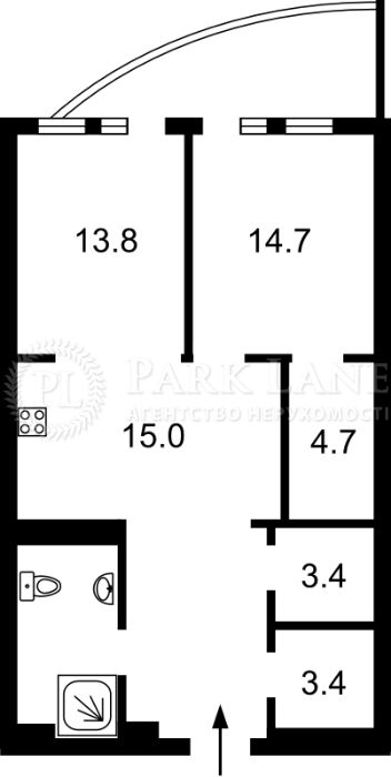 Аренда квартир: пер.  Лабораторный  7, Киев долгосрочно /F556984121-556984121-фото№20