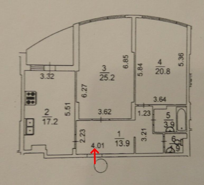 Аренда квартир: пер. Коломыйский 17/31а, Киев долгосрочно /F808486834-808486834-фото№17